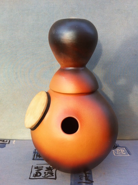 udu percussion céramique modèle avec tambour pour gaucher